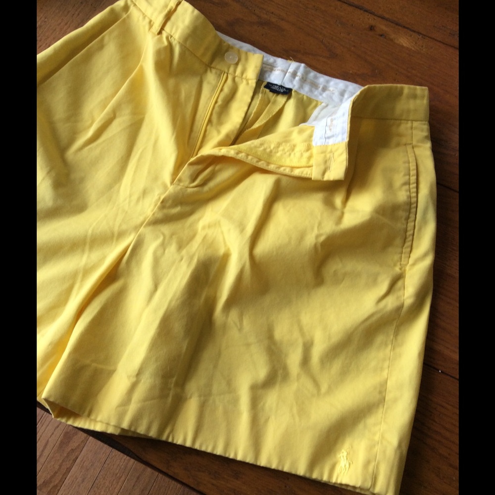 Classic Women's Yellow Shorts
